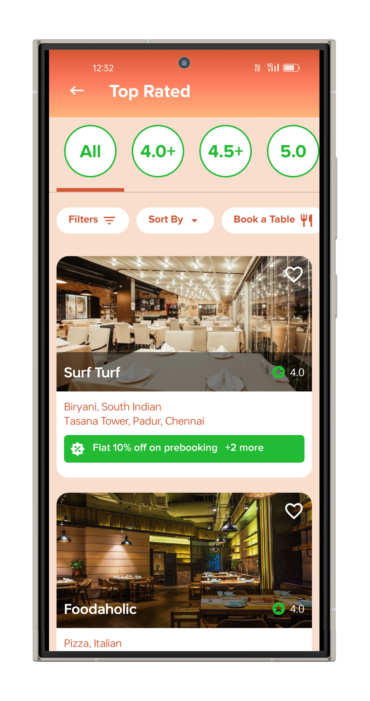 Food Ordering App